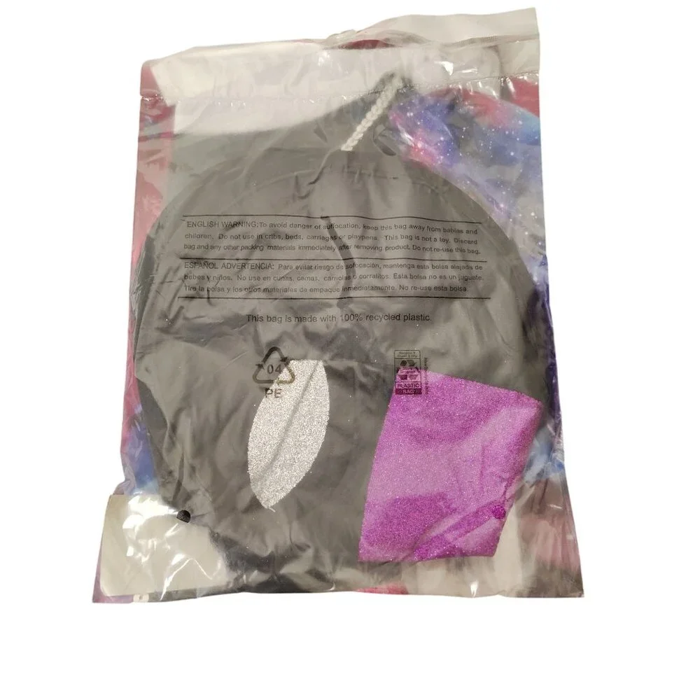 Celebrate Girls M (7/8) Unicorn Witch Dress and Hat Halloween Costume